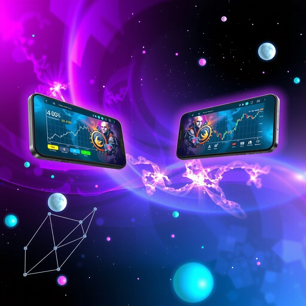 Cosmic gaming background